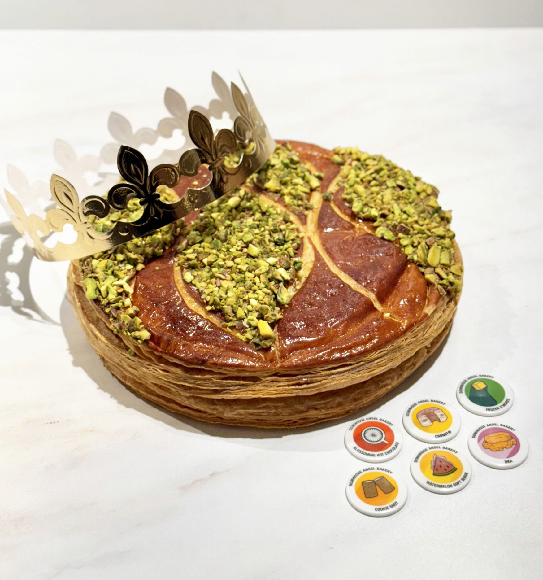 pistachio galette