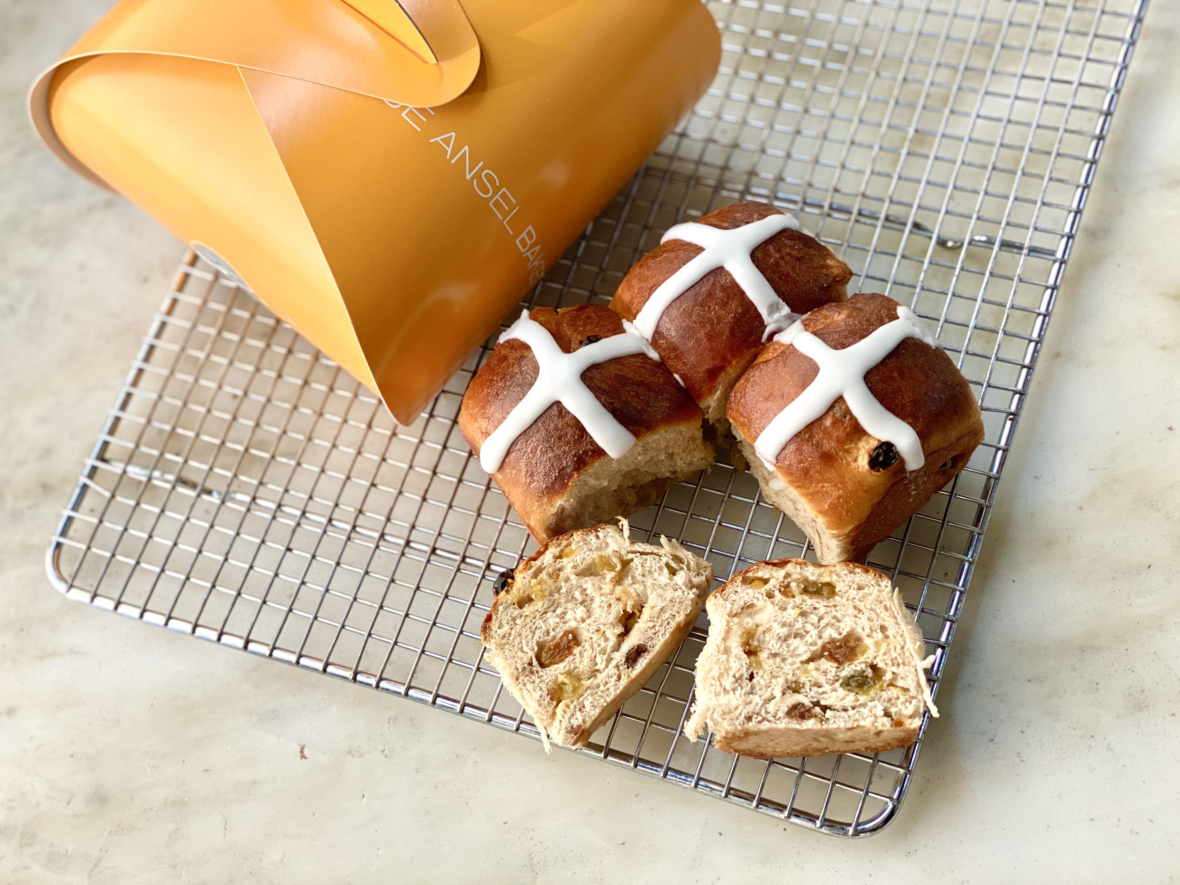 Hot Cross Buns (4pc Set)