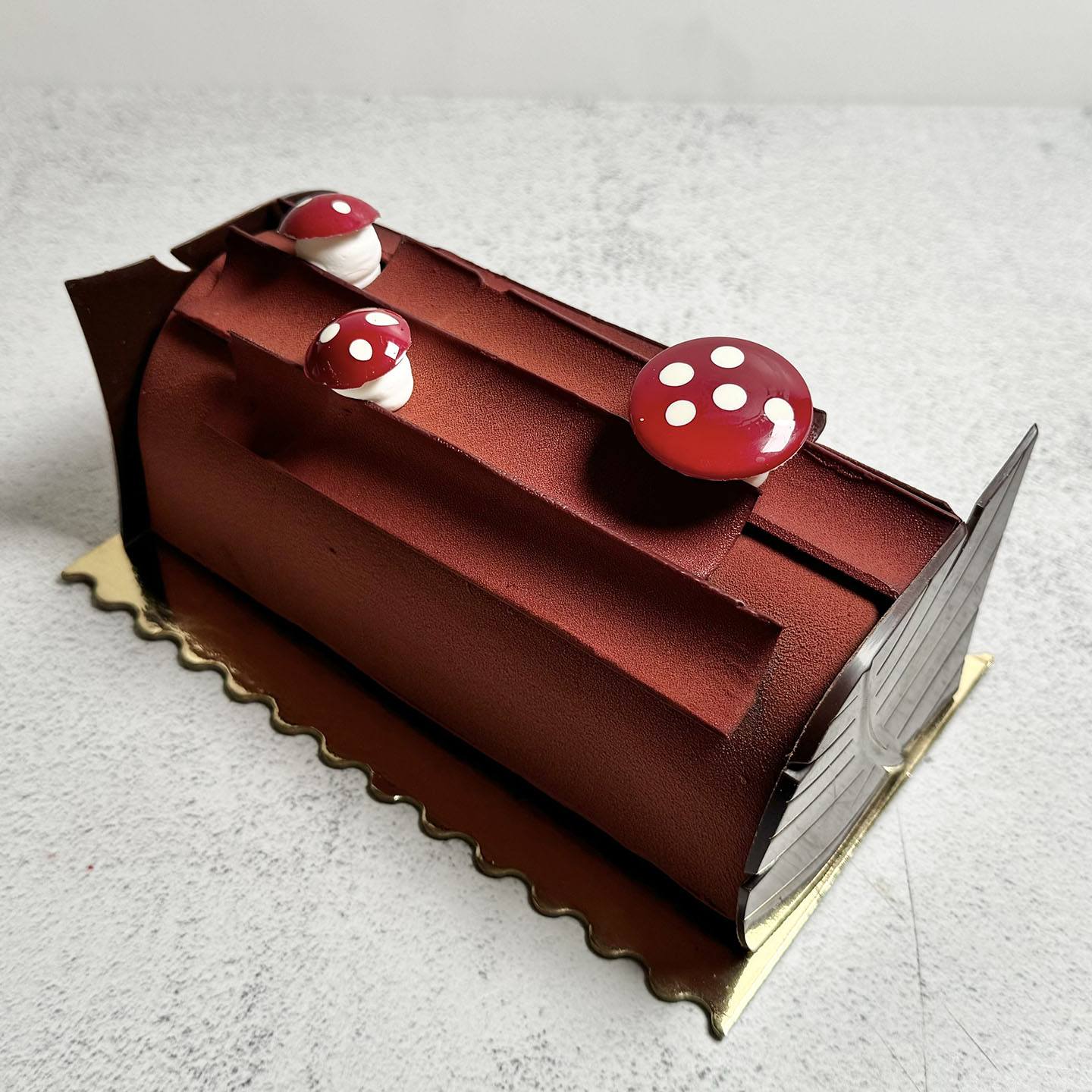 Triple Chocolate Bûche de Noël